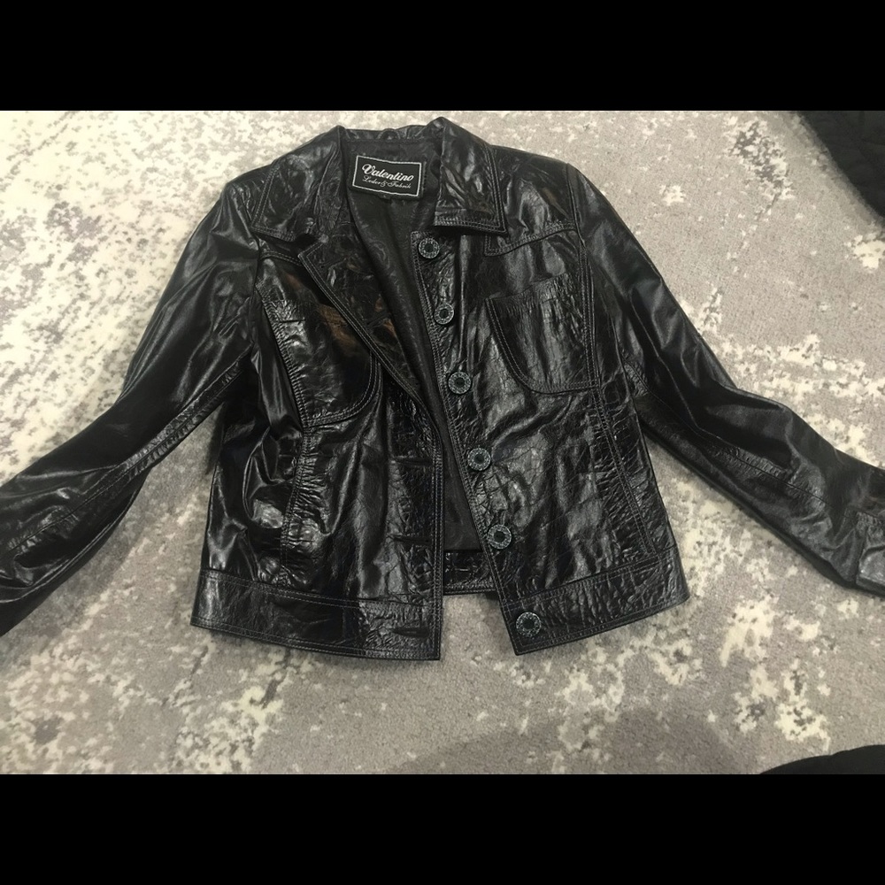 Leather jacket